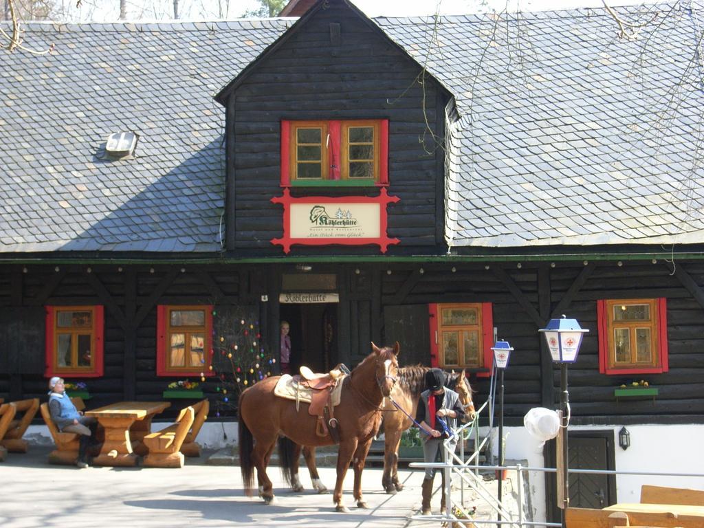 Beierfeld Hotel Und Restaurant Koehlerhuette - Fuerstenbrunn מראה חיצוני תמונה